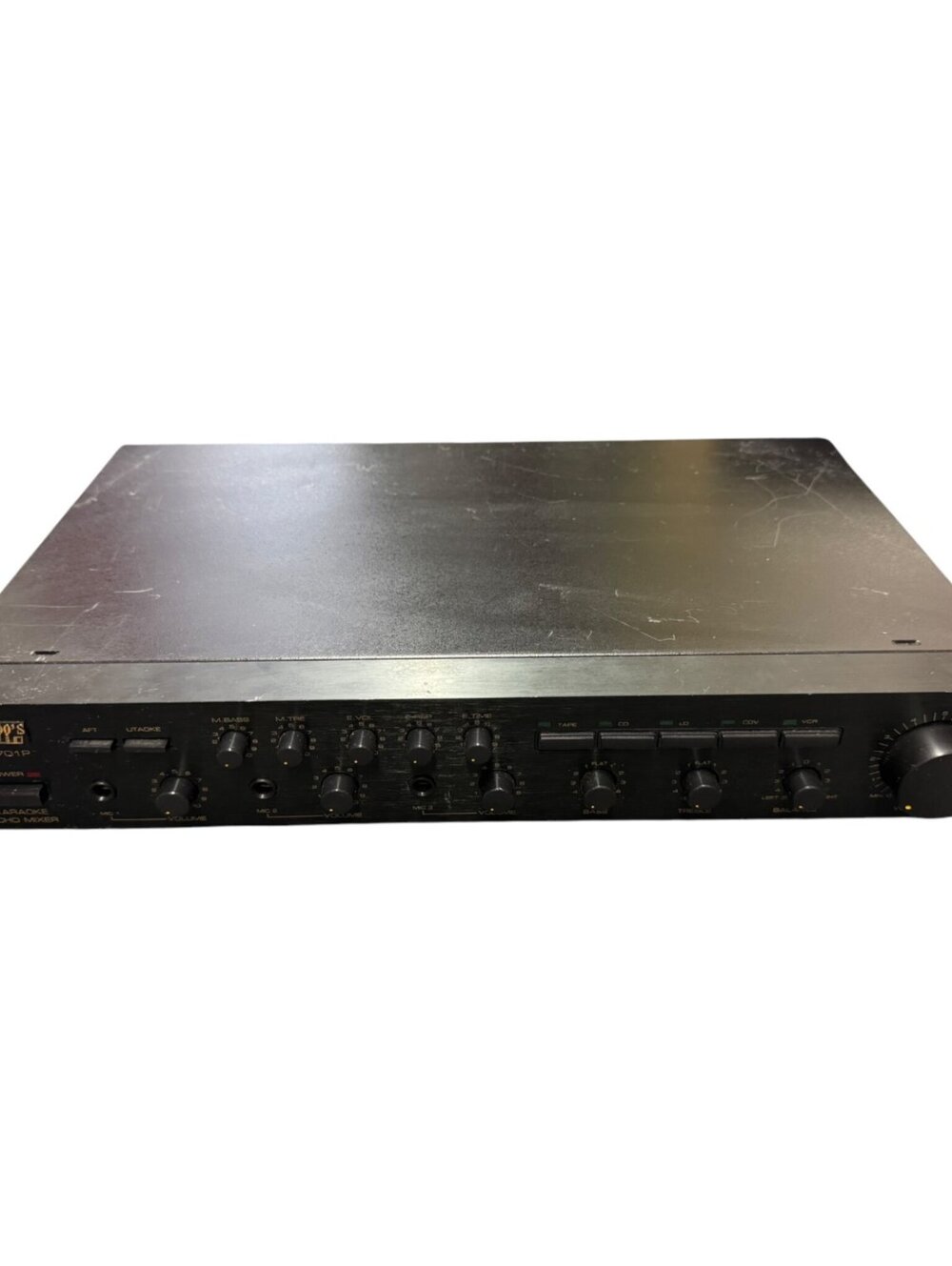 Audio2000s Audio AKM701P Karaoke Echo Mixer Amplifier Stereo Preamp